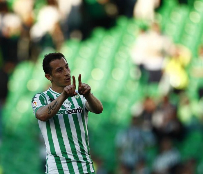 Fútbol, La Liga: Betis cae ante la Real Sociedad con Lainez y Guardado en la cancha.