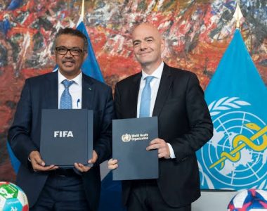 Coronavirus: FIFA Y OMS SE UNEN EN CAMPAÑA CONTRA EL  CORONAVIRUS